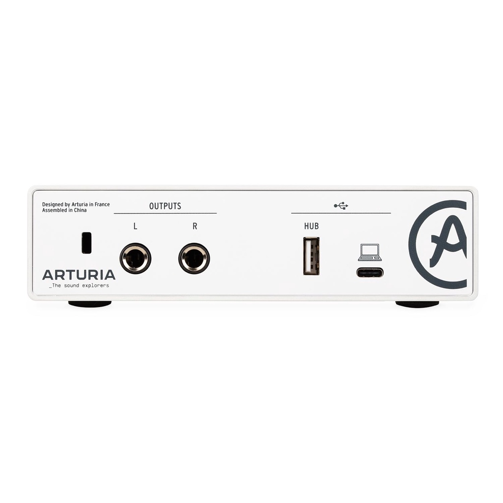 Arturia Mini Fuse 1 - Màu trắng - Soundcard thu âm, livestream chất lượng cao
