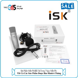 Mic Thu Âm At100 Chuyên Nghiệp- Chính Hãng Loại 1