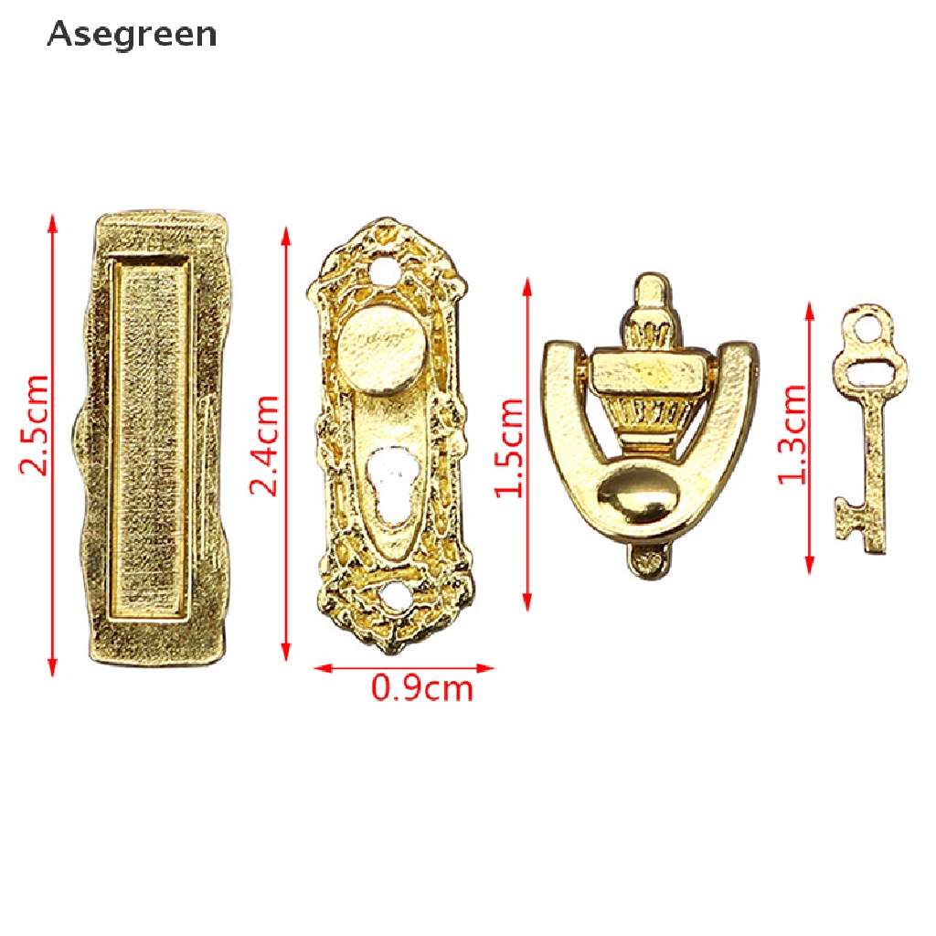 [Asegreen] Cửa Gỗ Mini 1: 12 Trang Trí Nhà Búp Bê