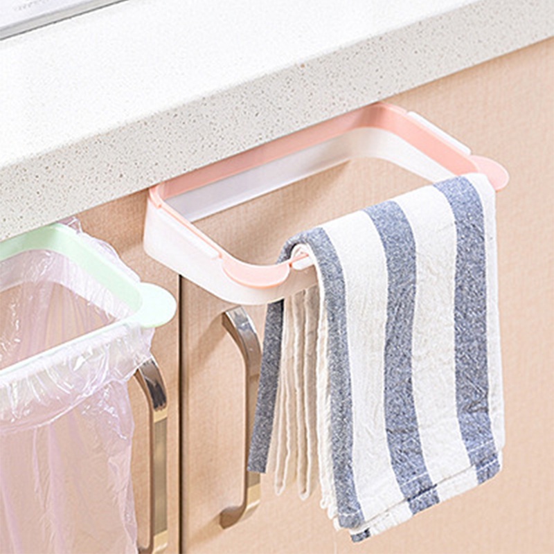 1 Giá Đỡ Túi Rác/ Đồ Dùng Nhà Bếp Hình Gấu Trúc Treo Cửa Tủ Giúp Khô Ráo Tiết Kiệm Không Gian