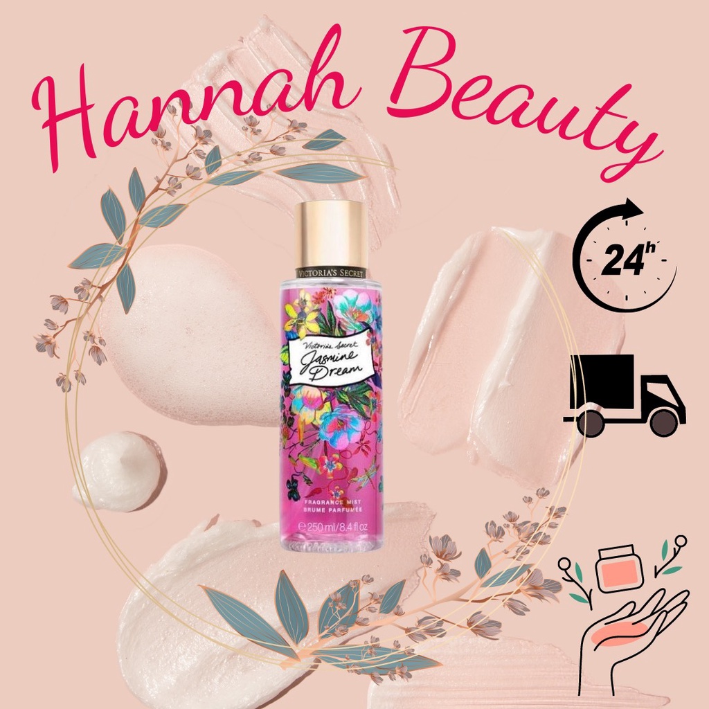 ♘ VICTORIA'S SECRET® Xịt Thơm Toàn Thân Body Mist - Jasmin Dream 250ml ♘
