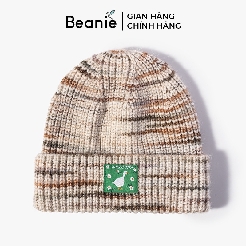 Mũ Len Thiêu Họa Tiết Con Vịt BEANIE Thời Trang Hàn Quốc, Nón Len Đẹp Unisex Nam Nữ Nhiều Màu Phong Cách Hip Hop B005