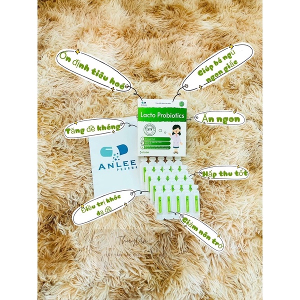 Men Vi sinh Lacto Probiotics - Cân bằng hệ vi sinh đường ruột, bảo vệ hệ tiêu hoá cho trẻ