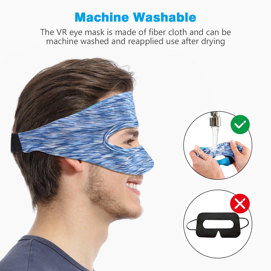Vỏ Bọc Kính Thực Tế Ảo Thoáng Khí Tùy Chỉnh Kích Thước Cho Oculus Quest 2 1