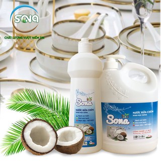 Nước Rửa Chén SoNa Hương Dừa 1,6kg