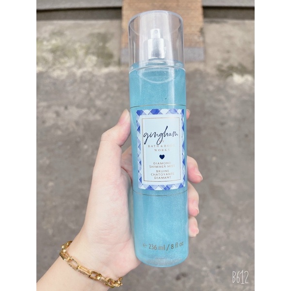 Xịt thơm toàn thân nước hoa bodymist 236ml Gingham, Gingham Love