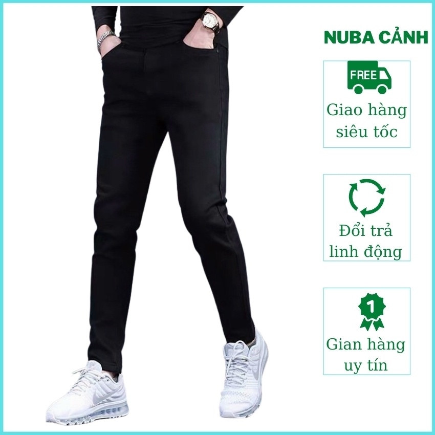 Quần jean nam cao cấp đẹp giá rẻ giống hình giống mẫu,quần bò NUBA 20