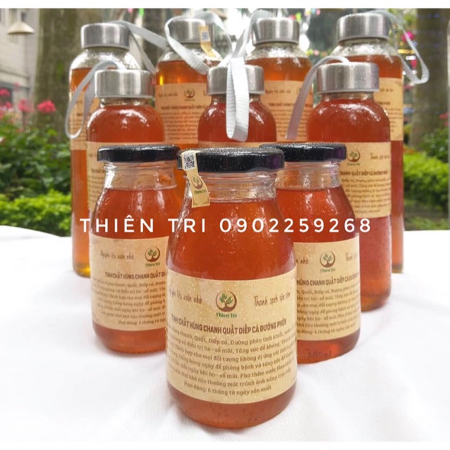 MUA 1 TẶNG 1 Siro húng chanh Thiên Tri 200ml (có giấy kiểm định)