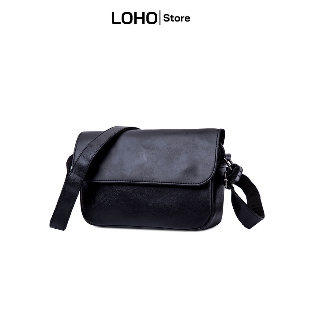 Túi đeo chéo da nam nữ đẹp lv Loho mini thời trang cao cấp hàn quốc phù hợp sinh viên đi học chơi đi làm đựng điện thoại | BigBuy360 - bigbuy360.vn