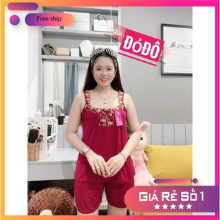 Đồ bộ ngủ thun lạnh bản ren