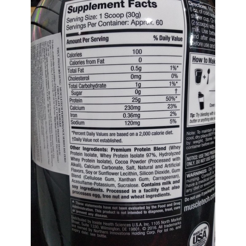 Sữa Whey Protein Isolate Tăng Cơ Giảm Mỡ RULE 1 5lbs  Nhiều Hương Vị - Kèm quà tặng - Hàng Chính Hãng