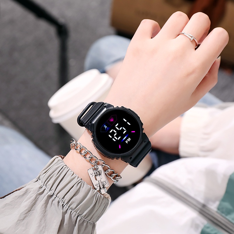 Đồng Hồ Thể Thao Casio Chống Thấm Nước Đa Năng Phát Sáng Phong Cách Hàn Quốc Cho Nam Và Nữ