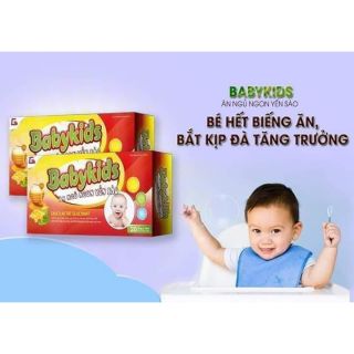 Baby kids ăn ngủ ngon yến sào