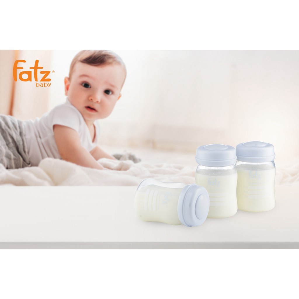 Bộ 3 bình trữ sữa 150ml FatzBaby FB0120N