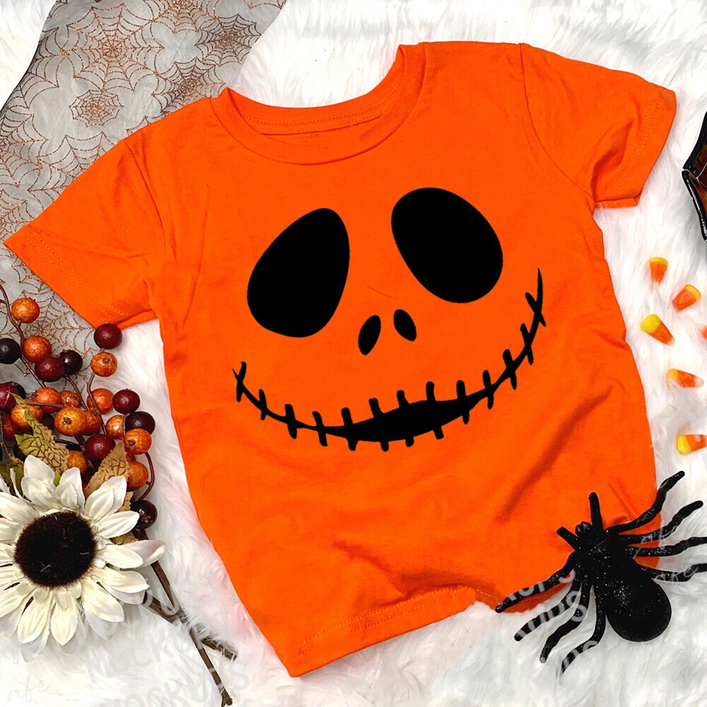 Áo Thun Mùa halloween Dễ Thương Cho Bé Trai Bé Gái
