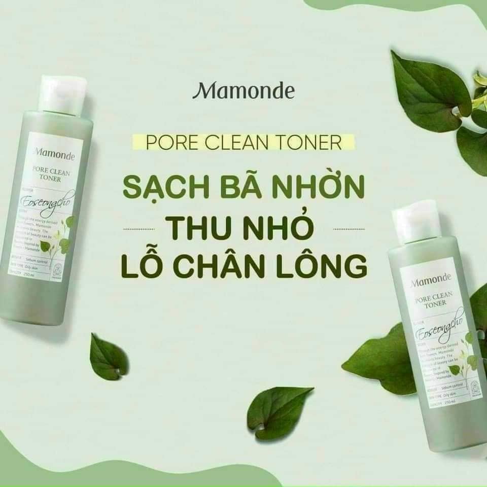 Nước hoa hồng Diếp cá toner Mamonde Rose Water Toner