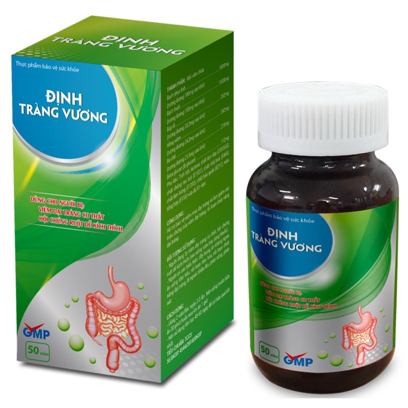 Định Tràng Vương Giúp Hỗ Trợ Cải Thiện Bệnh Về Đại Tràng Cấp Và Mãn Tính Đại Tràng Co Thắt DT015