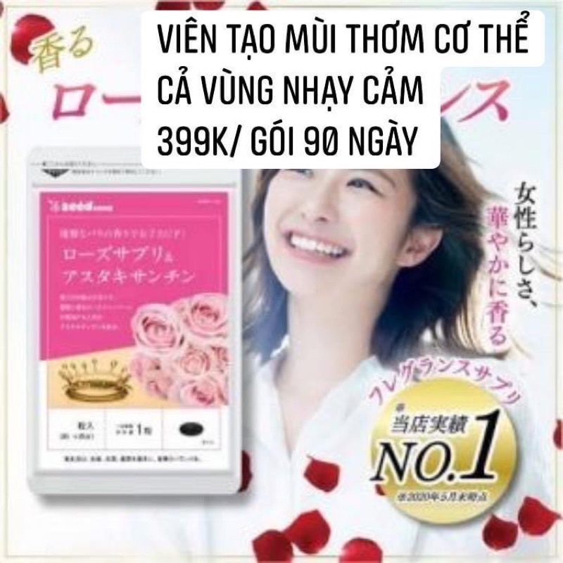Viên hoa Hồng Seedcoms Nhật