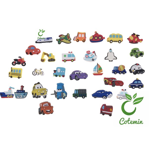 Sticker Nút Cài Dép Jibbitz Charm Gắn Dép Sục Crocs Cá Sấu Duet Sport Crocband Bayaband | BigBuy360 - bigbuy360.vn