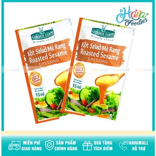 Combo 2 xốt salad golden farm gói 15ml