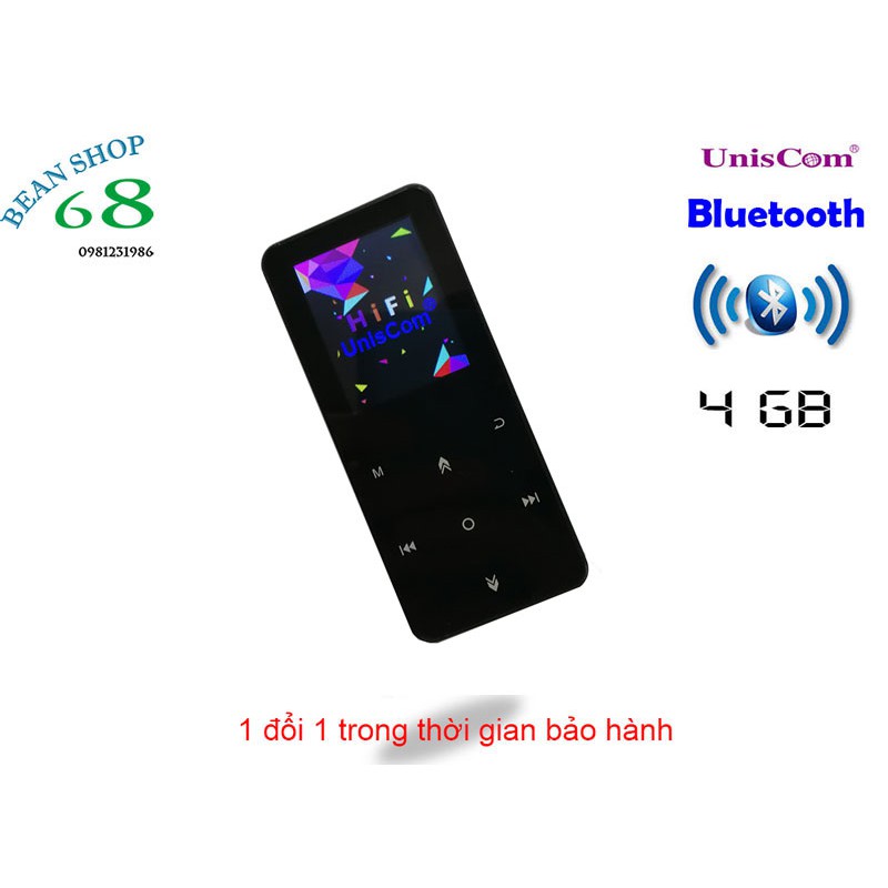 Máy nghe nhạc lossless bluetooth Uniscom ZG08