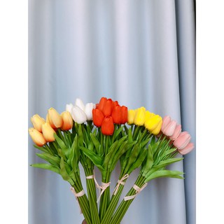 [ COMBO 10 BÔNG HOA TULIP CAO CẤP ] 🌷 HOA TULIP SIÊU MỀM, CÓ MÙI HƯƠNG THƠM NHẸ NHÀNG TINH TẾ