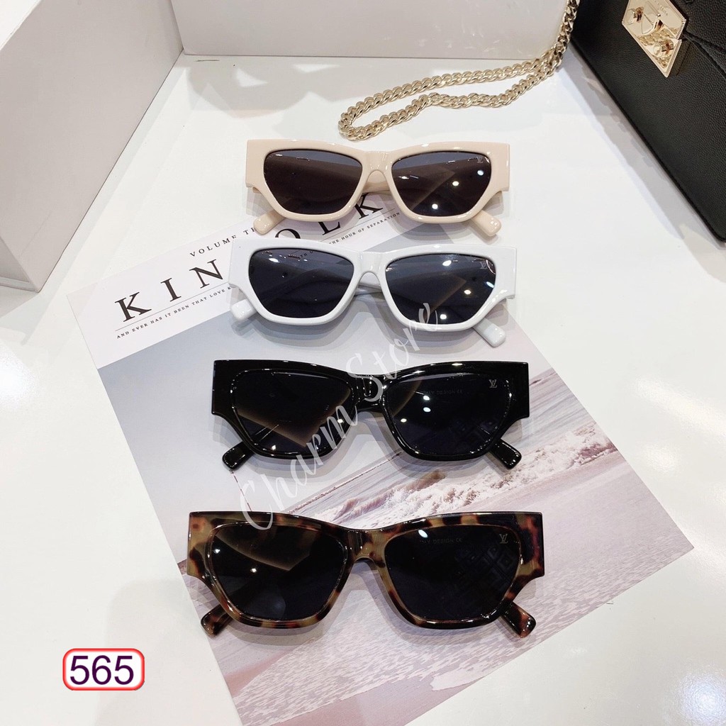 [Mã FARSSTGRE giảm 5K đơn bất kỳ] MẮT KÍNH THỜI TRANG 565 HOT GIRL CHỮ V SANG CHẢNH CƯC HOT | BigBuy360 - bigbuy360.vn