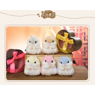 Móc khóa hình chuột hamster dễ thương
