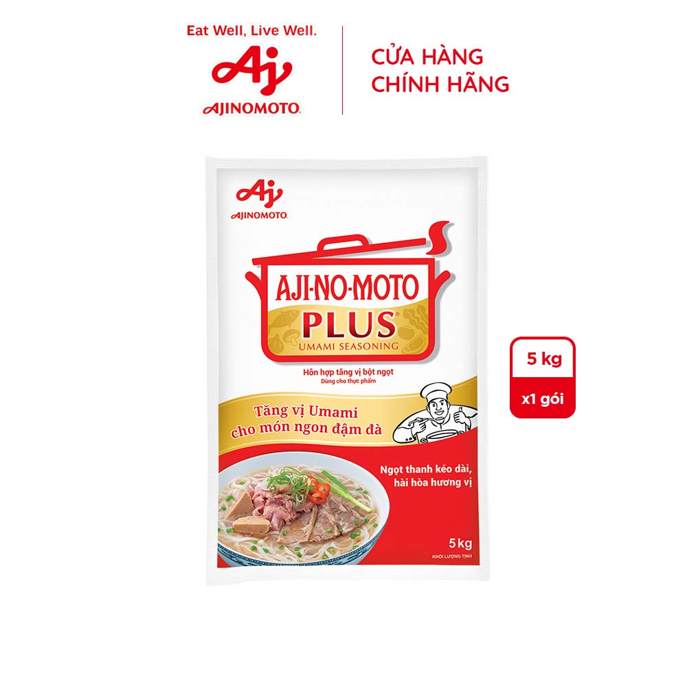 Hỗn hợp tăng vị bột ngọt aji-no-moto plus 5kg bịch - ảnh sản phẩm 1