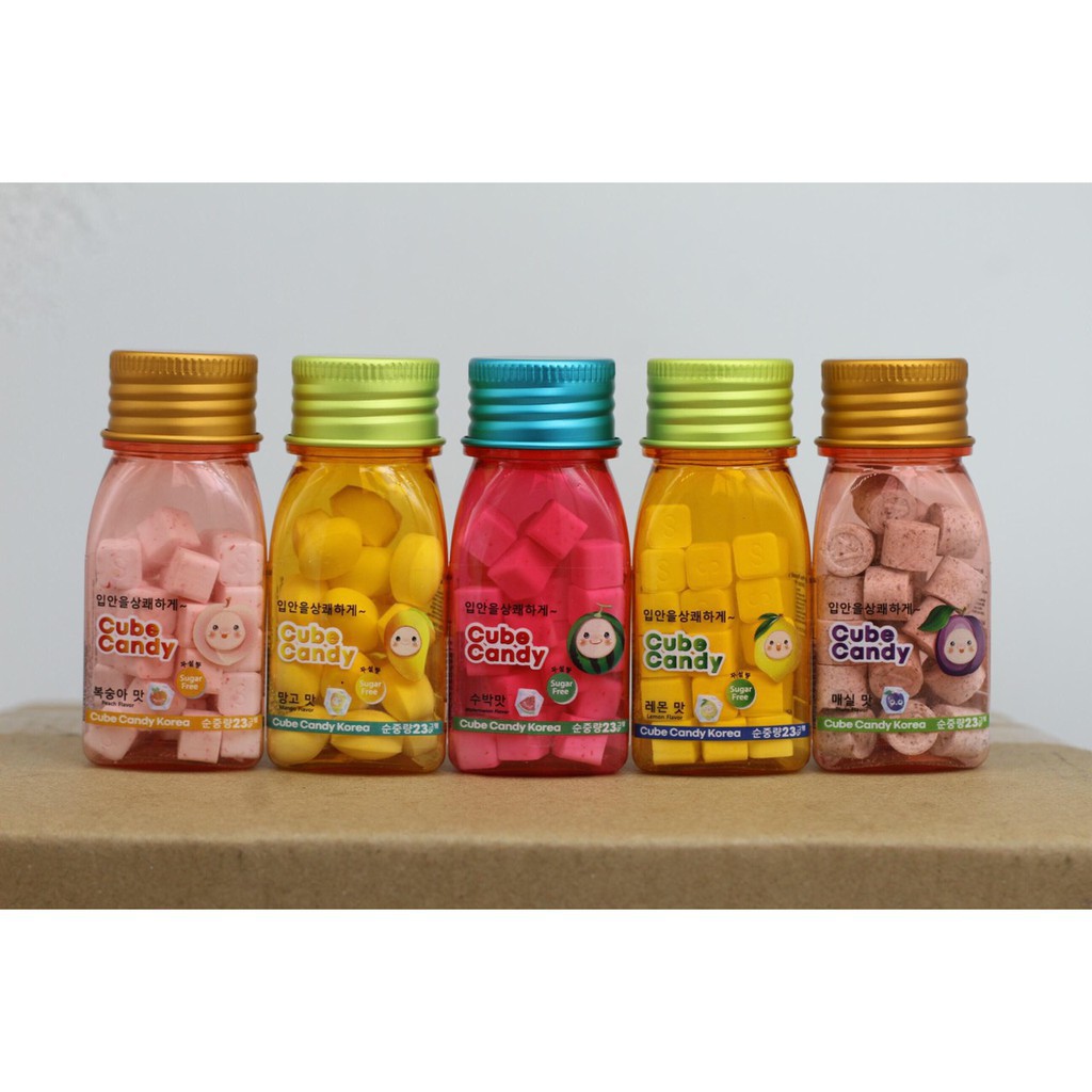 Kẹo Ngậm The Cube Candy Dạng Hộp