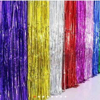 Rèm kim tuyến, rèm tua rua trang trí sinh nhật