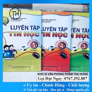 Bộ 2 tập luyện tập tin học lớp 3,4,5