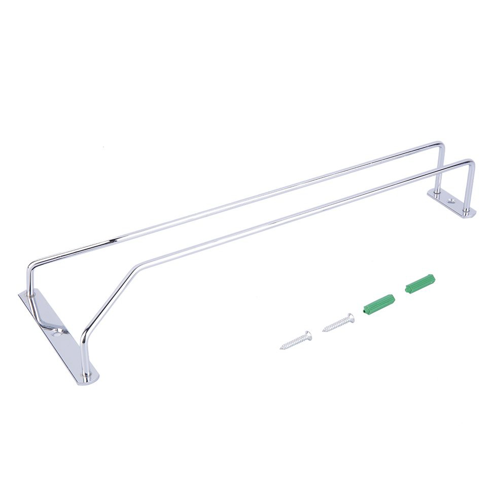 Giá treo ly thủy tinh gắn tủ bếp tiện lợi