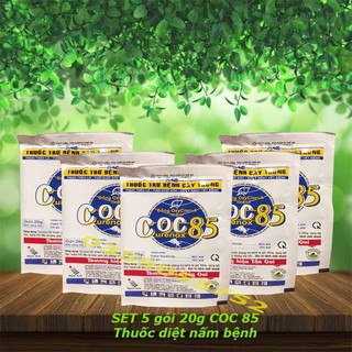 Thuốc trừ nấm, diệt khuẩn cây trồng Coc 85 5 gói