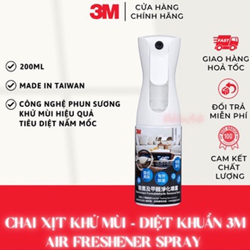 Chai xịt khử mùi diệt khuẩn 3M Air Freshener Spray 38660 200ml