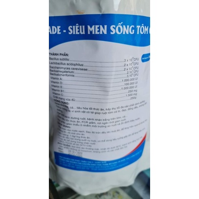 ADE siêu men sống tôm cá lươn ếch 1kg