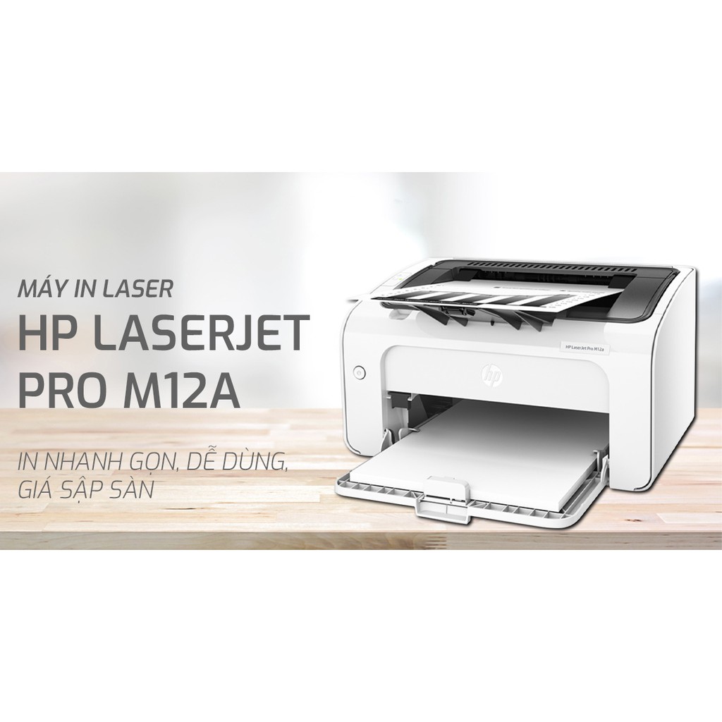 Máy in HP LaserJet Pro M12a (khổ A4)