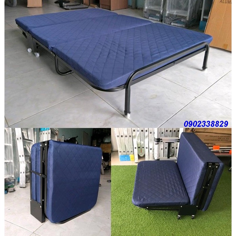 GIƯỜNG GẤP 3 KHÚC HÀN QUỐC GB90-GIƯỜNG GẤP VĂN PHÒNG CÔNG SỞ NGỦ TRƯA