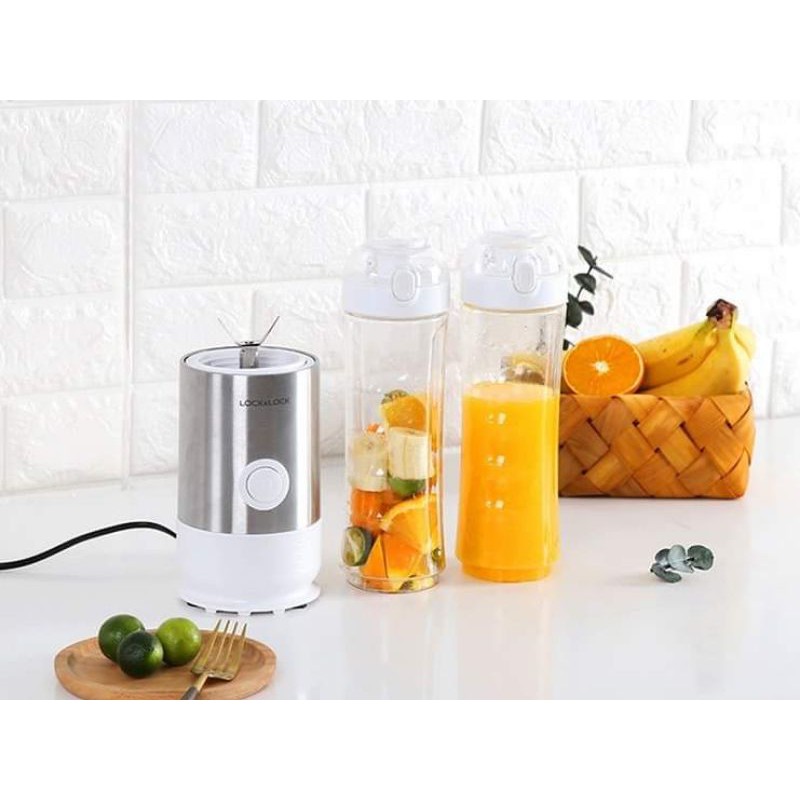 Máy xay sinh tố mini juicer EJM241 lock&lock kèm bình mang đi Shopee Việt Nam