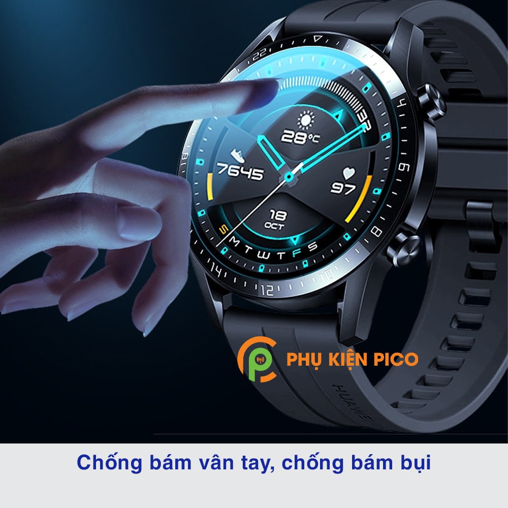 Cường lực Huawei Watch GT 2 46mm chính hãng Gor trong suốt - Dán màn hình đồng hồ Watch GT 2 bộ 3 cái