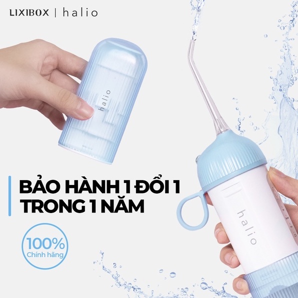 Máy tăm nước Halio UltraClean Oral Irrigator 3 chế độ nhỏ gọn bỏ túi Blue