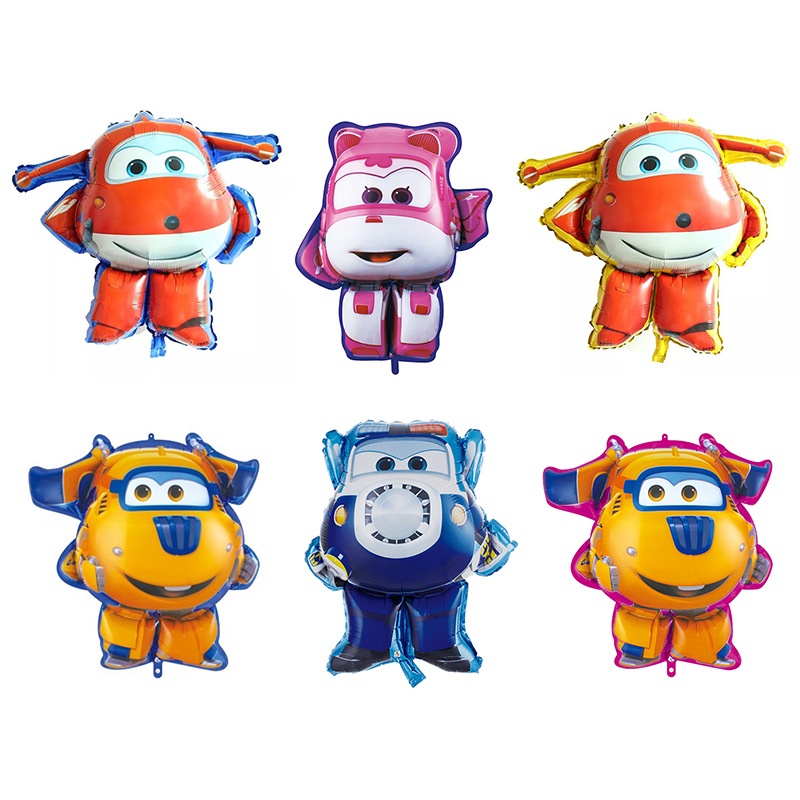 1 Bong Bóng Lá Nhôm Hình Siêu Nhân Bay Trang Trí Tiệc Sinh Nhật Cho Bé