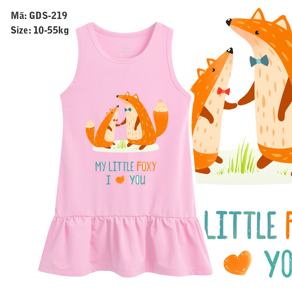 Đầm bé gái GUMMY 10-55kg e