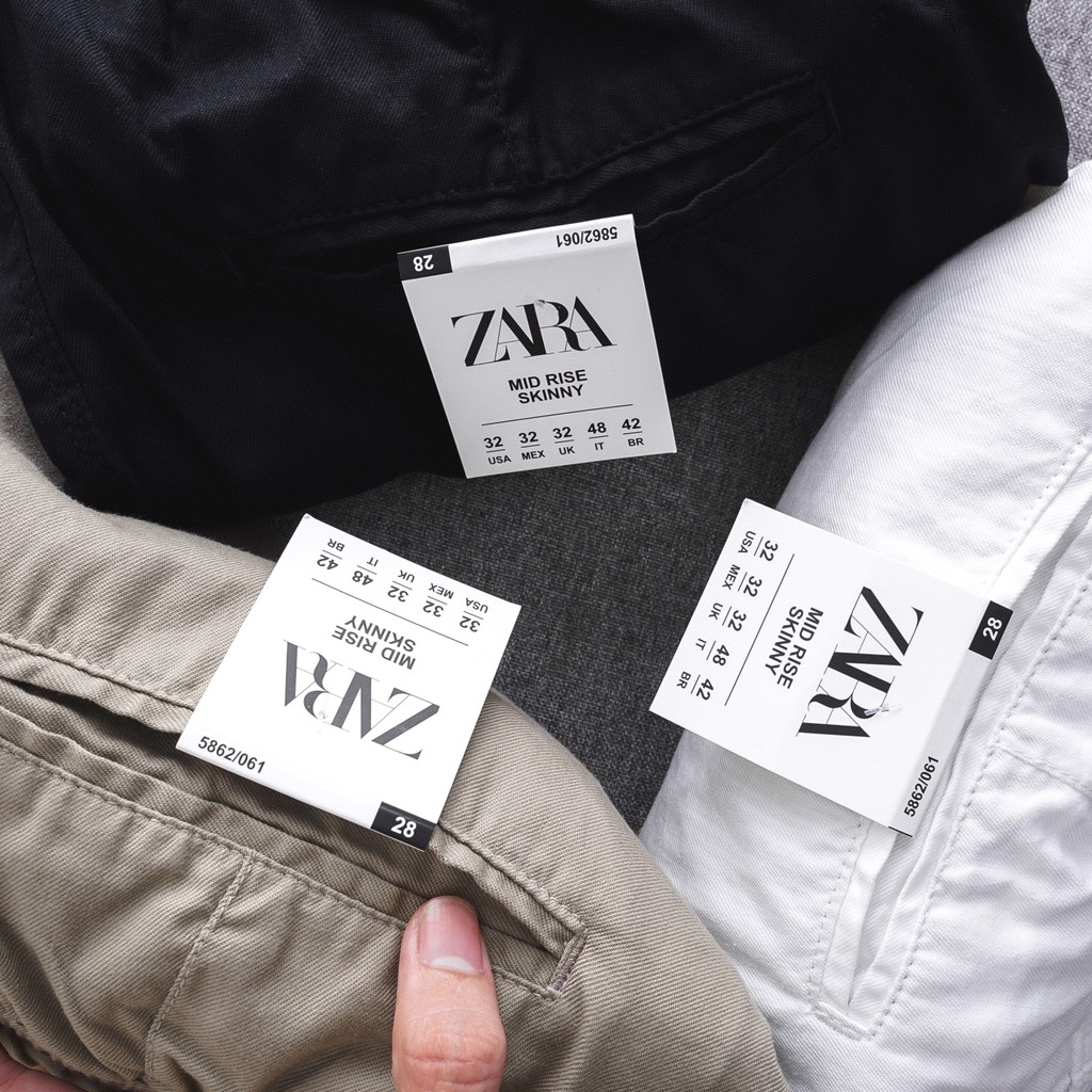 Quần jogger Kaki Zara nam  đầy đủ size - Quần Kaki có dây rút thời trang phong cách