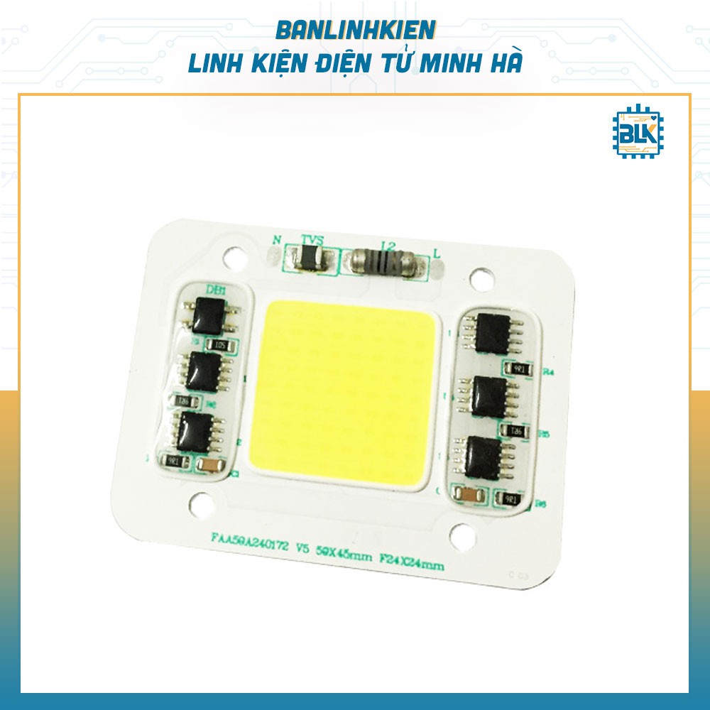 LED 50W 220V Sáng Trắng Luxeon