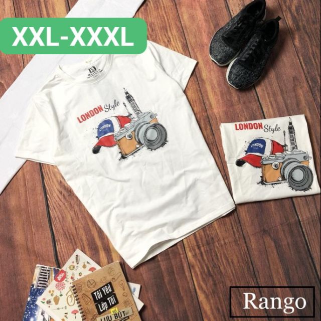 Áo thun in hình size to