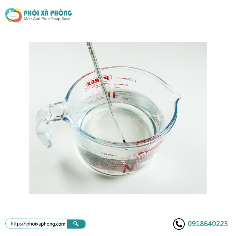 Phôi xà phòng Glycerin 100gram | Glycerin Melt and Pour Soap Base (100gram) | BigBuy360 - bigbuy360.vn