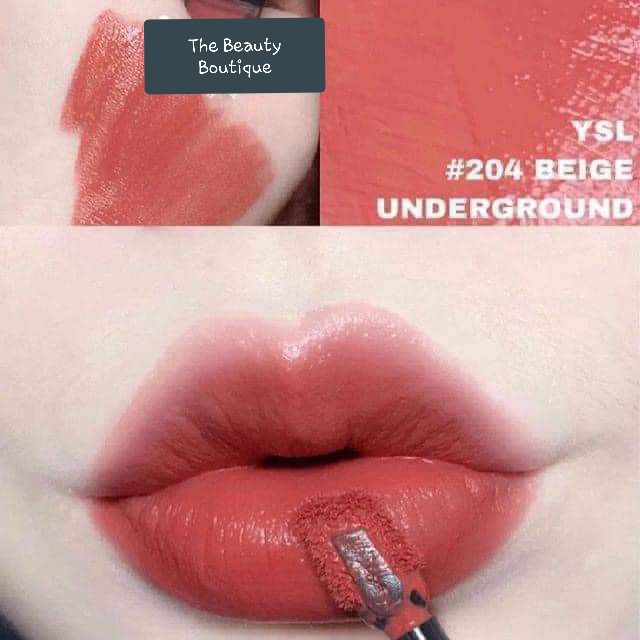 Son YSL MÀU 204 - Hồng cam đào