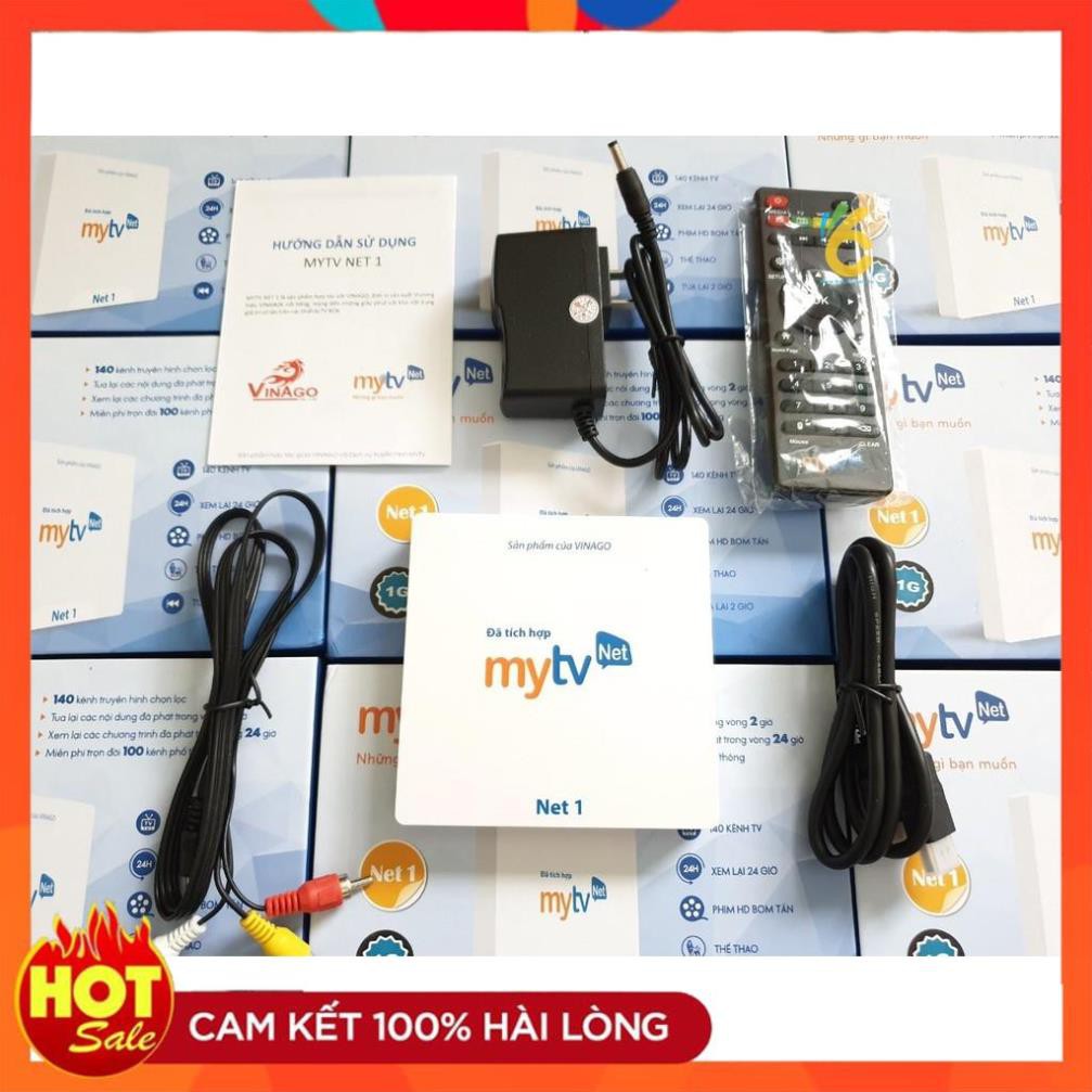 [Hàng Xịn] Đầu MYTV NET 1 RAM 1GB - Xem Truyền Hình Bản Quyền Miễn Phí 100 Kênh Trọn Đời