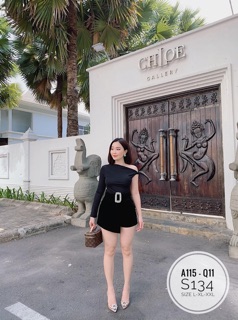 Bigsize Áo lệch vai A115